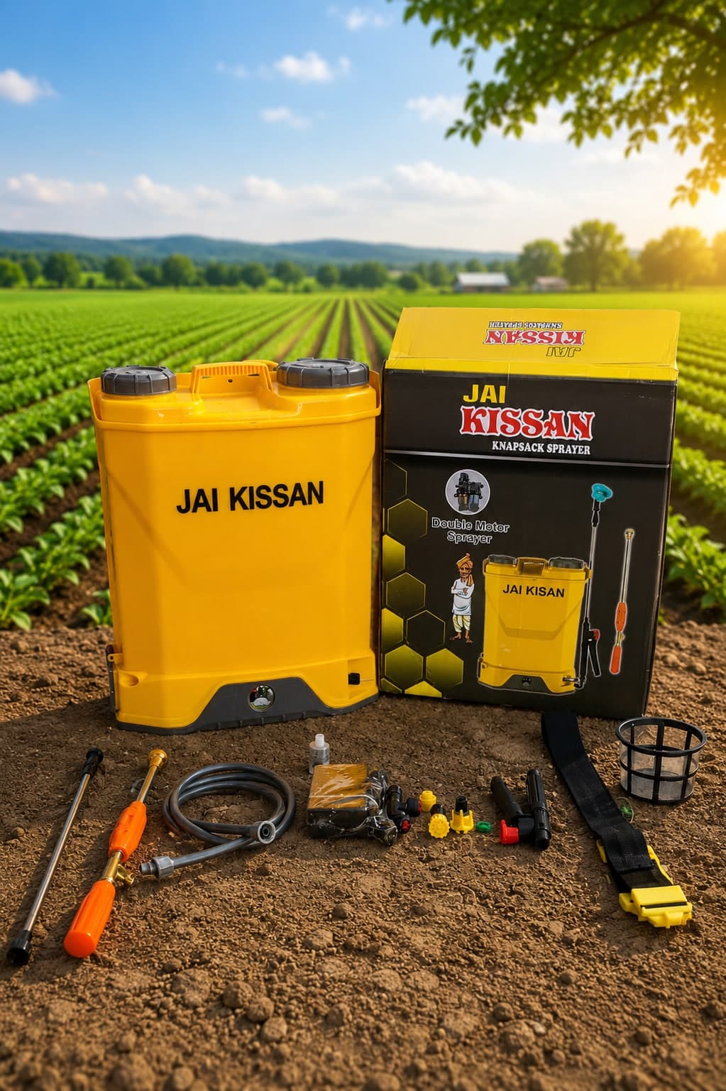 Jai Kissan Sprayer - Yellow